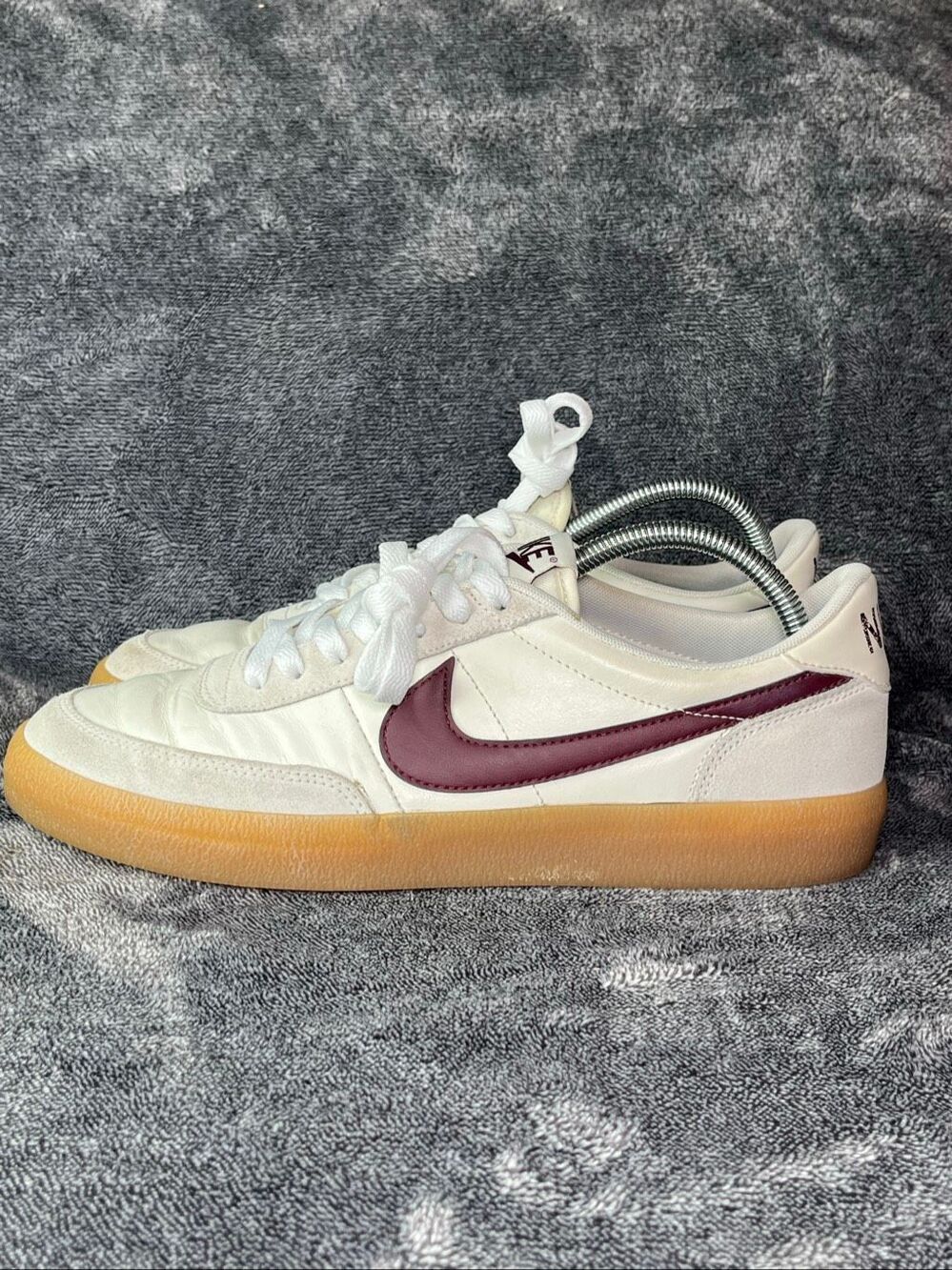 Nike Killshot 2 Night Maroon Sail White Gum Mens Size 9.5 432997-112 Burgundy